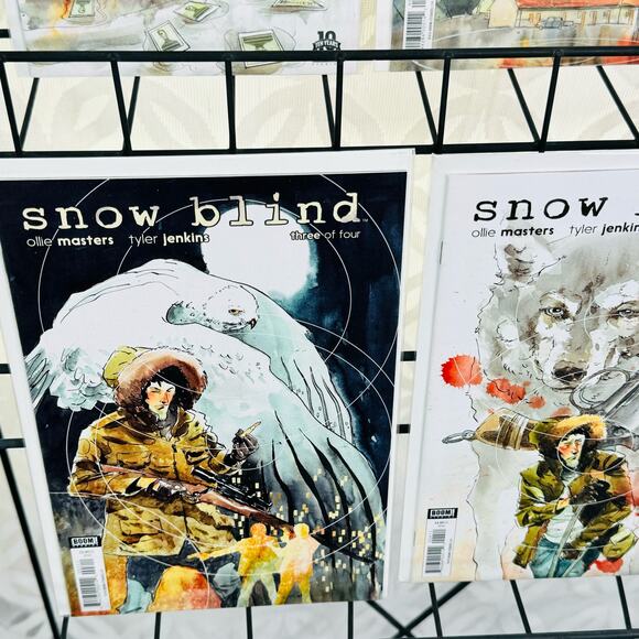 Snow Blind #1-4 1st Prints Ollie Masters Tyler Jenkins Boom! Studios 2015 - Picture 4 of 16